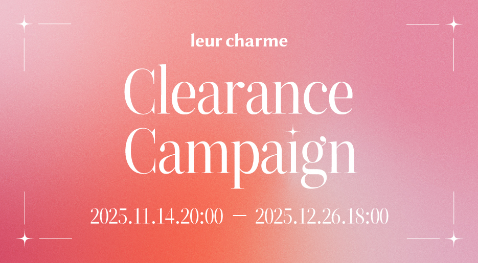 【最大約72%OFF】nanakoななこがクリエイティブディレクターを務めるコスメブランド「leur charme(ルルシャルム)」豪華特典が当たるクリアランスキャンペーンを開催中！