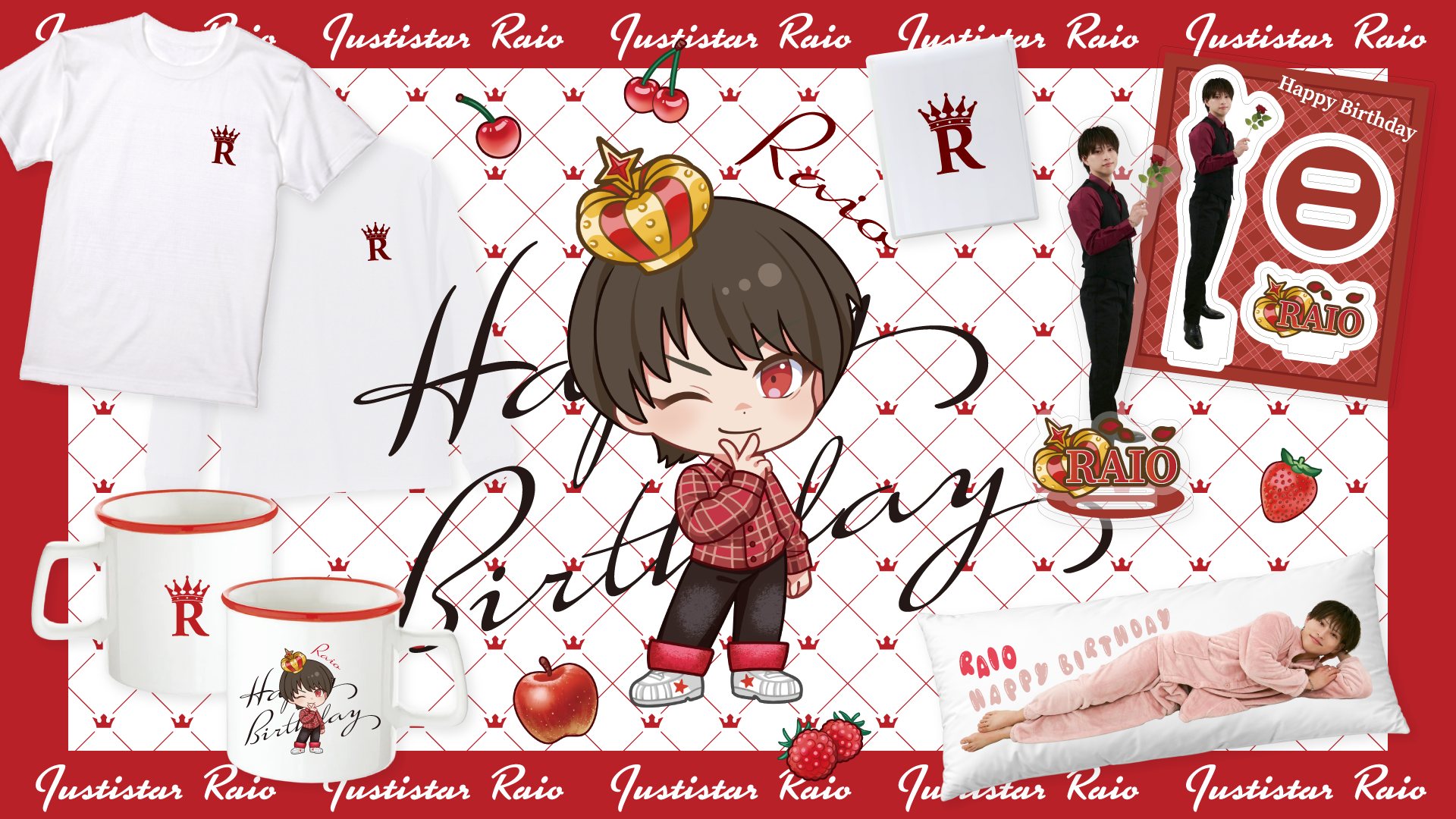 【グッズ情報】ジャスティスター生誕グッズ第7弾が登場！ 